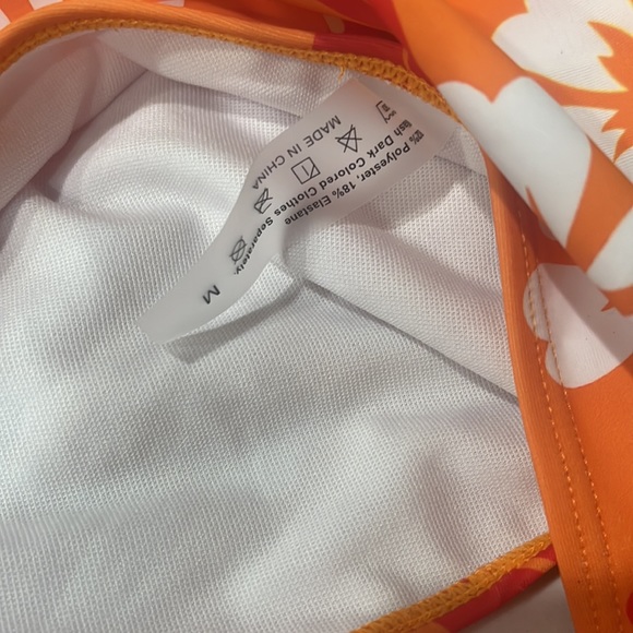 Beautiful Swim suit 2 piece High Waist Pin Up Style M - Picture 7 of 8